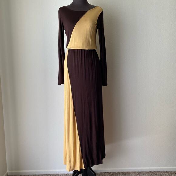 Serena Williams Signature Statement sz‎ XS block color maxi dress - Picture 2 of 8